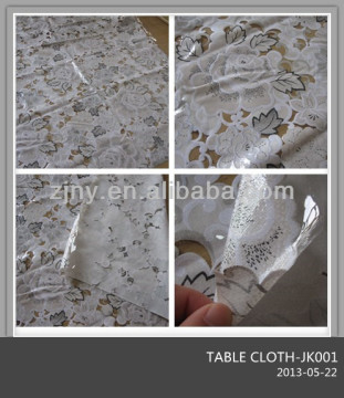 PVC colorful 0.10mm Table Cloth