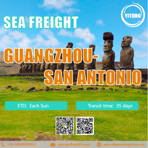 Freight International Sea de Guangzhou a San Antonio