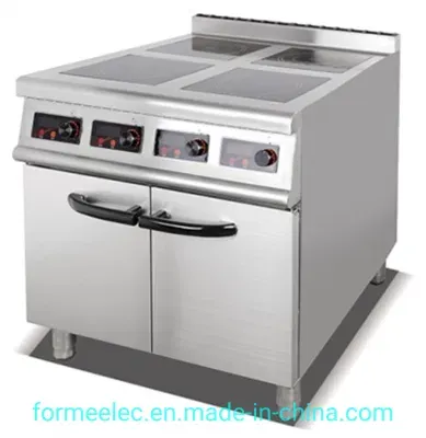 10kw 4 Round Glass-Ceramic Board Induction Heater Electromagnetic Oven