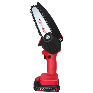 High-Quality Portable Brushless Cordless Mini Chainsaw for Wood Cutting
