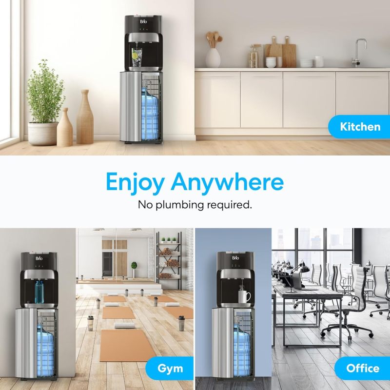 Bottom Loading Water Cooler Dispenser for 5 Gallon Bottles