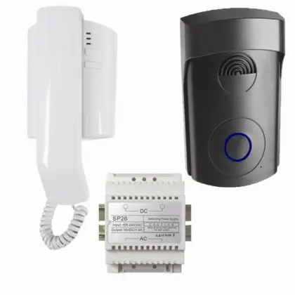 audio handset 2 wires audio intercoms