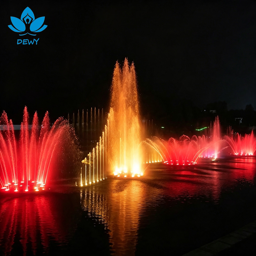 large music fountain