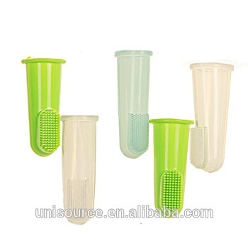 Silicone soft baby toothbrush