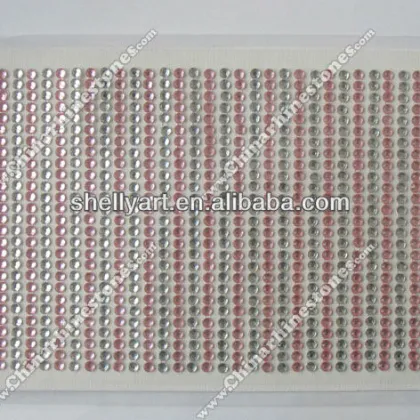 3MM Rhinestone decal stickers