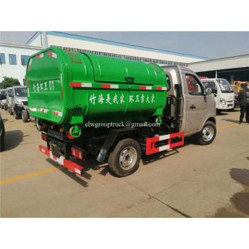 Hook Arm Lifting Garbage Truck For Sale