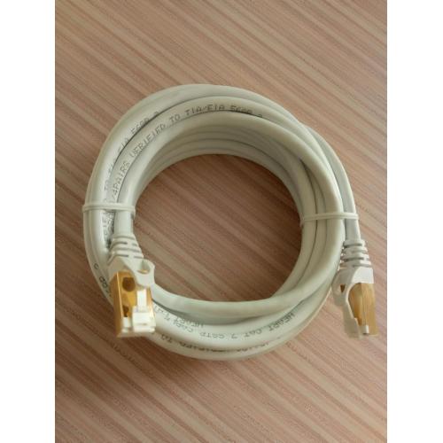 Kabel ekranowany Cat7 z nylonowym złączem RJ45