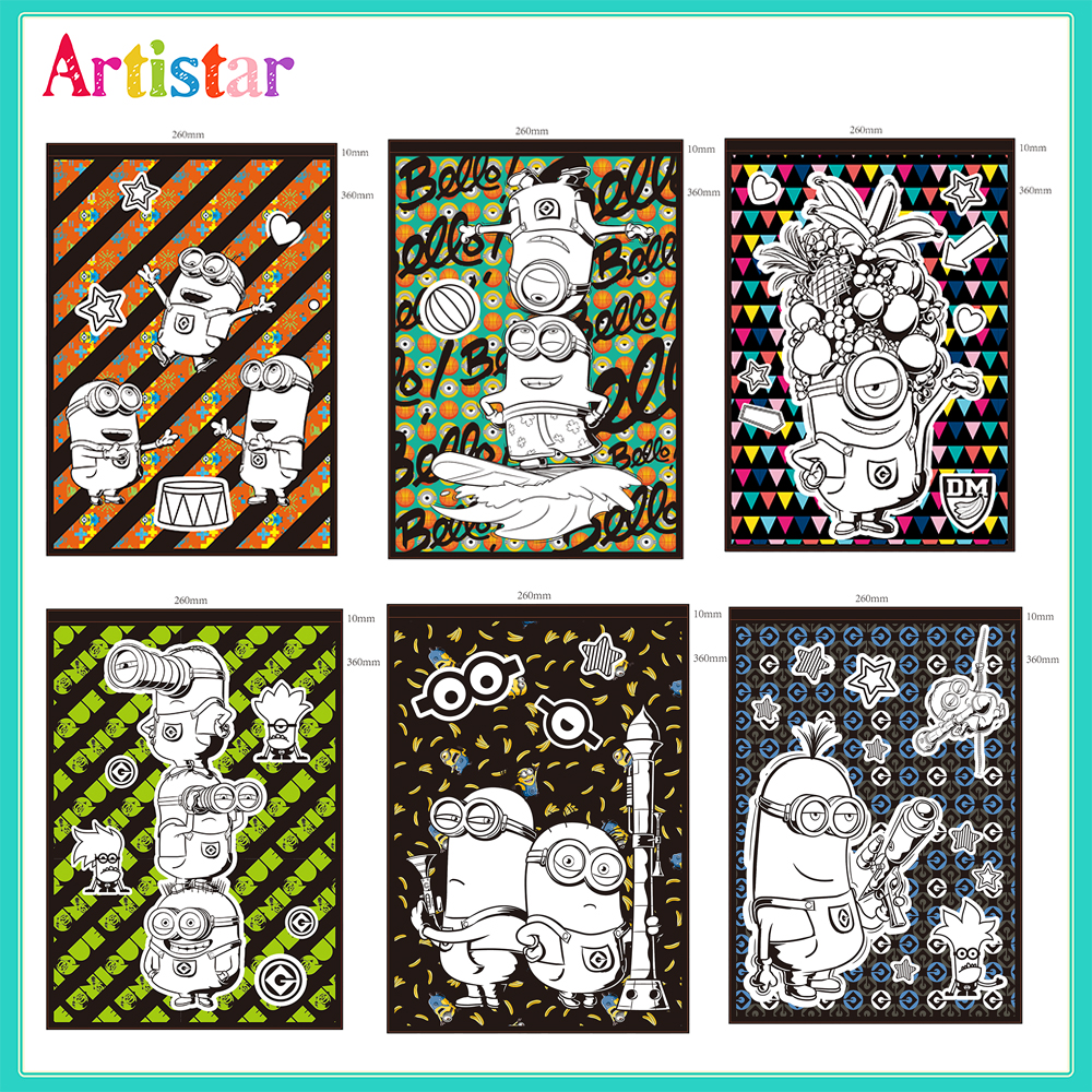 Minions Attractive Colouring Set, High Quality Minions Attractive ...