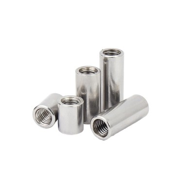 Factory Direct 304 Stainless Steel Extended Round Nuts and Connectors