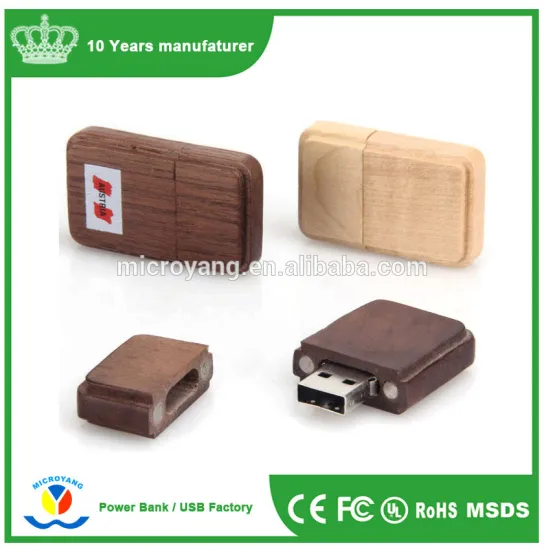 Promotional Laser engraving wood custom usb 2.0 flash drive with free logo