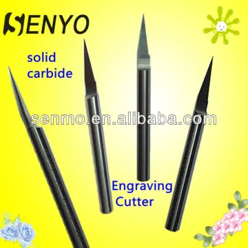 Tungsten Carbide Flat Bottom Engraving End Milling Cutter/CNC Metal Engraving Bits Cutting Tools