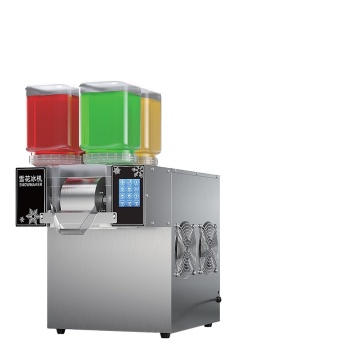 Commercial 4 Barrels Touch Screen Milk Snow Ice Cream Shaver Machine