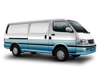 Jincheng Gasoline & Diesel & CNG + Gasoline Standard Roof Long Cargo Van (GDQ5030XXYL)