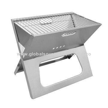 BBQ grill, made of steel with coating, factory outlet, easy to fold, save shipping cost product