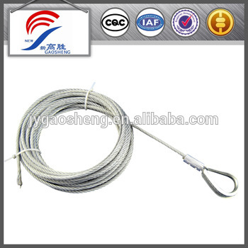 loops steel cable sling