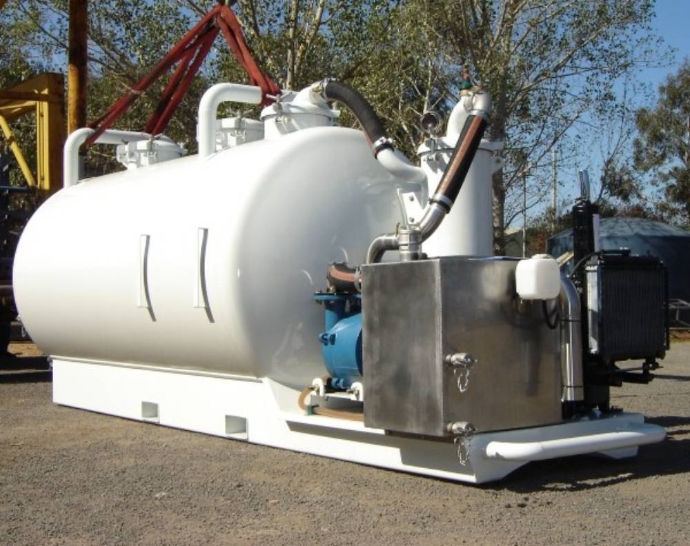 Portable Vacuum Tank Unit