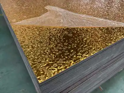 Wear Resistant Paint Free PET Wood Veneer Panel