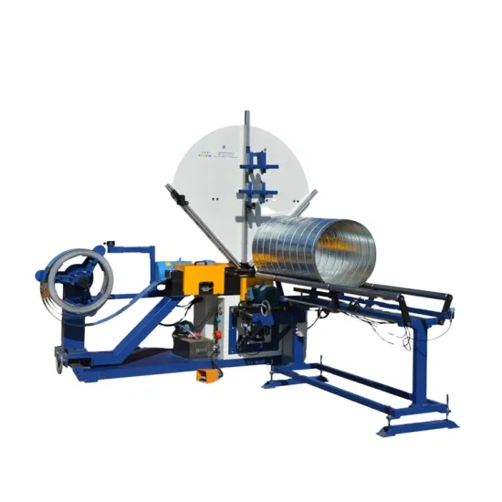 High Quality Spiral Air Duct Making Machine for HVAC Ventilation Pipes