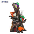 3D Monster Dab Rigs with Halloween Tree house