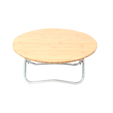 Portable Aluminum Bamboo Picnic Table for BBQ
