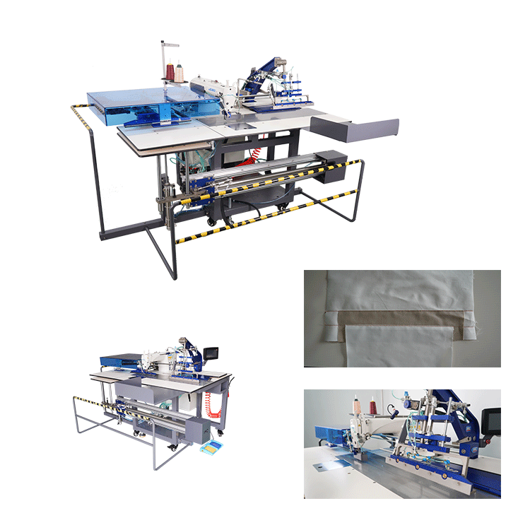 ماكينة الخياطة الأوتوماتيكية الكاملة التي تواجه بنطلون الجيب