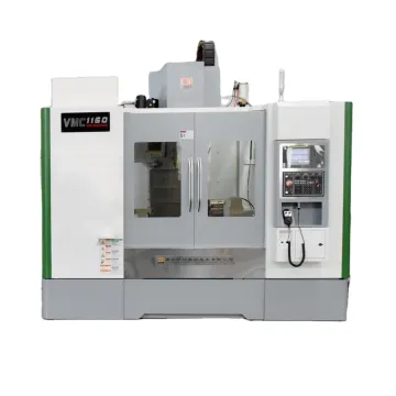 VMC1160 High Precision Machining Center with Fanuc Control System: Automating Steel, Brass, and Iron Processing