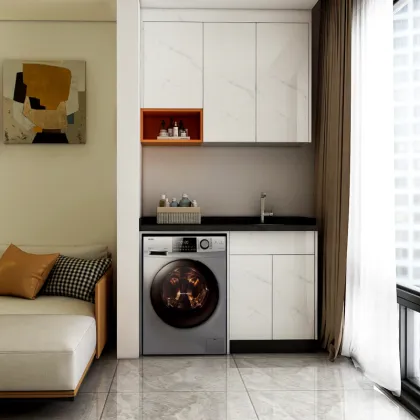 Wall Mounted Steel Balcony Storage Cabinet