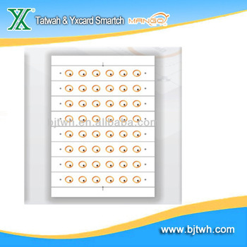 HF & UHF RFID smart card inlay