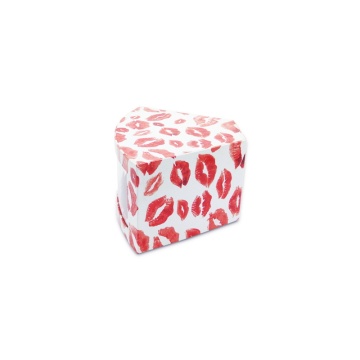 Irregular window paper gift box