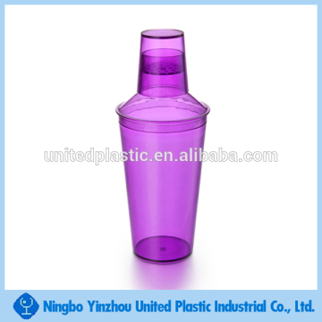 18 OZ Plastic Cocktail Shaker in Purple Color