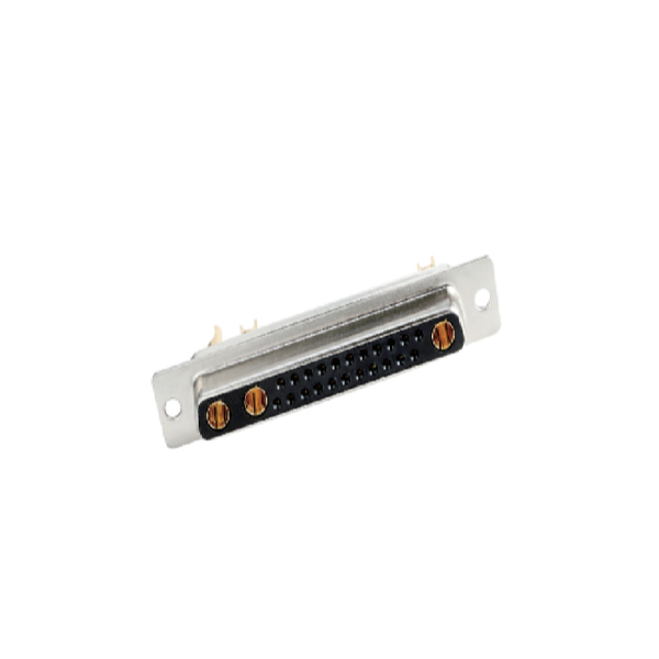 180° 25W3 Solder Cup D-sub Female Connector