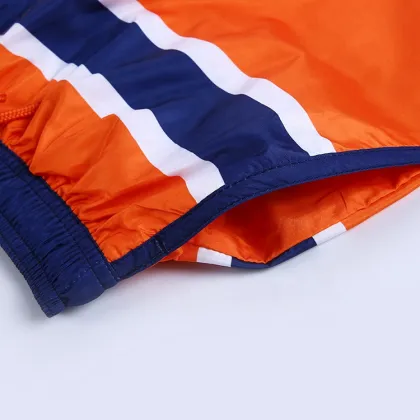 Peach Skin Stripe Quick Dry Swimming Shorts