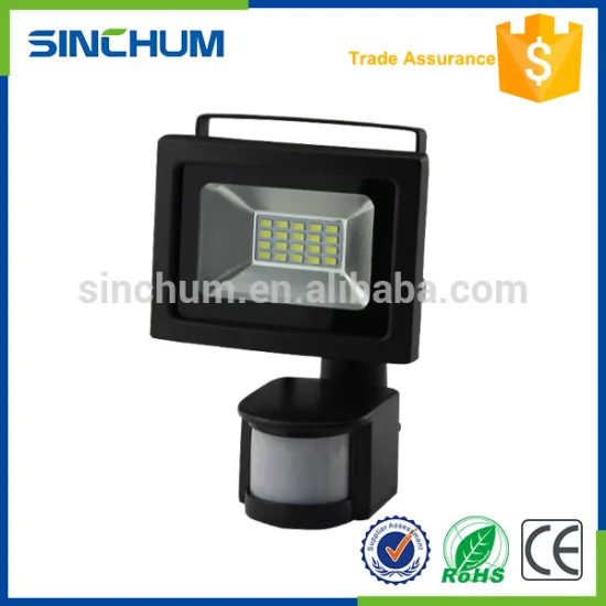 2016 10W led flood light Cool White with motion detector