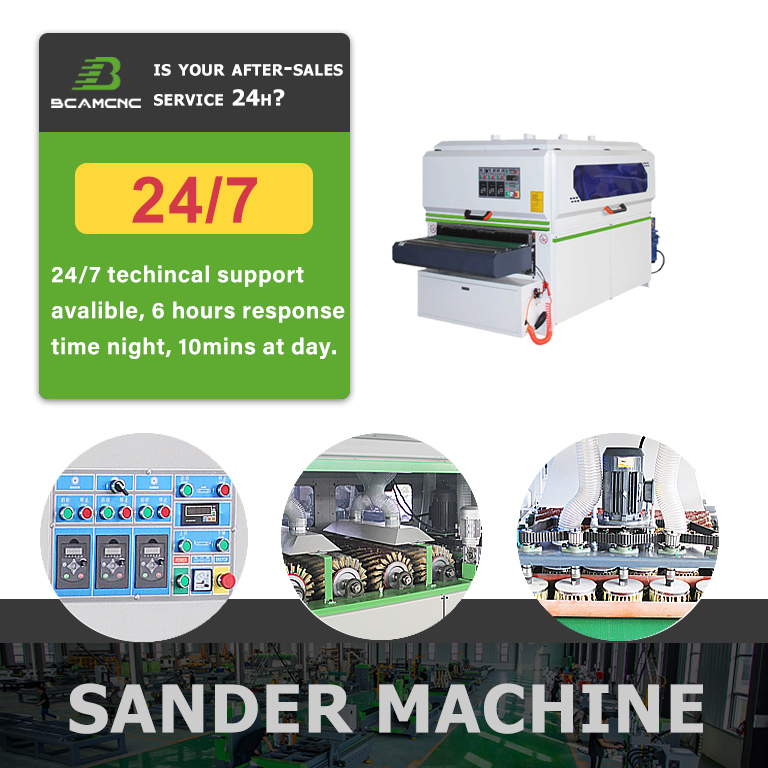 Sanding Machine and Wide Belt Sander for Wood and MDF Plywood Calibration