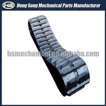 S50F2 excavator undercarriage parts rubber track shoe pads