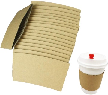 Disposable paper cup holder Coffee cup holder custom Paper cup sleeve