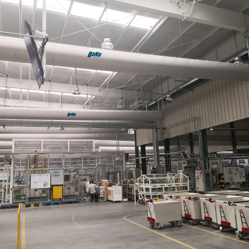 Fiberglass Fabric Air Duct Solutions