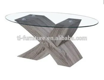 MDF wooden legs new style coffee table,best price