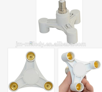 E26 E27 E40 to 3 E14 E26 E27 GU10 Splitter Adapter Separator lamp holder adaptor converter