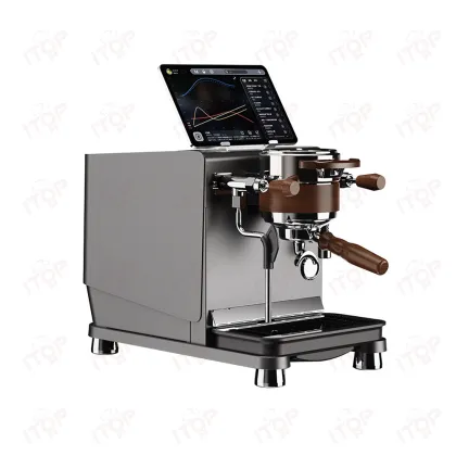 Electric Espresso Maker: Dual Boiler Single-Head Semi-Automatic Coffee Machine
