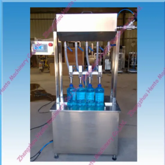 Automatic Liquid Filling Machine With PLC Control