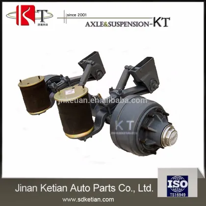 Z type leaf springair suspension with goodyear airbag