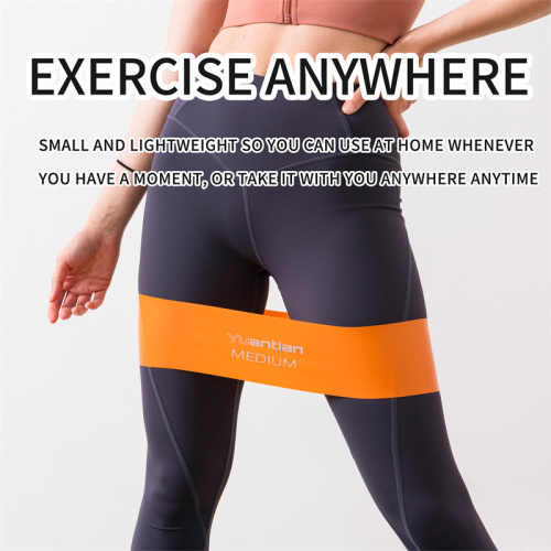 Custom printing Exercise Fitness Loop Resistance Bands Set