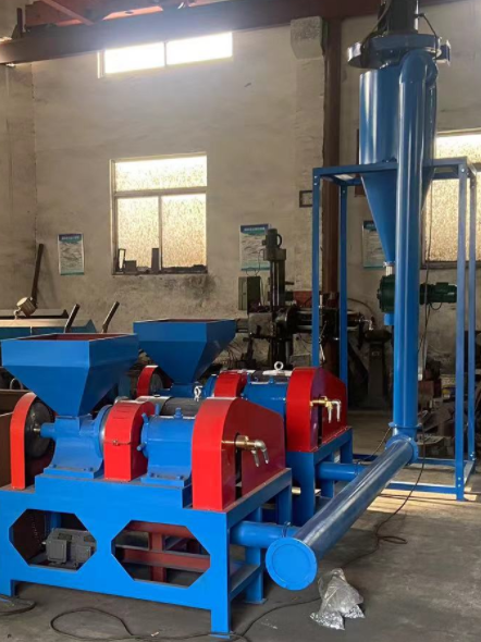 Rubber powder milling machine