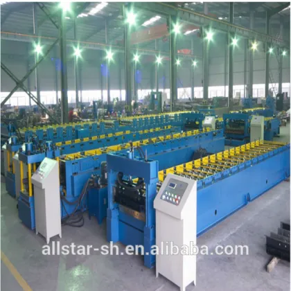 YX914 corrugated roll forming machine with PLC Panasonic control