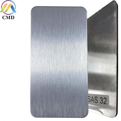 Aluminium-Verbundplattenbürste Silber