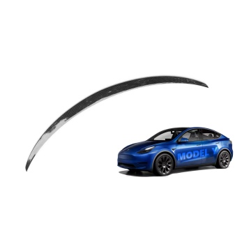 ABS Carbon εμφάνιση πίσω ουρά spoiler για Tesla μοντέλο y