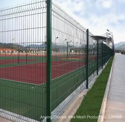 Beautiful Good Price Curved Welded Wire Mesh Fence