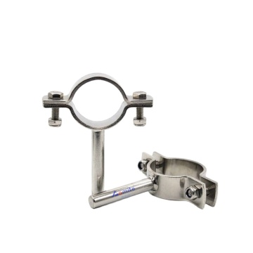 Swivel Pipe Holder: Sanitary Stainless Steel Pipe Fitting Lock