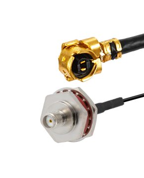 Koaxial 1.13 Kabel -IPEX zu SMA WEADERSCHAFTE WASHEFORTE KAFF M16 Niedriger Verlust